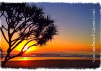 Stunning Sunrise At Coolum Beach