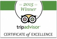 Tripadvisor Certificate Of Excellence Award 2015