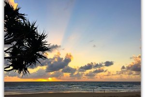 Sunrise At Coolum Beach Sunshine Coast
